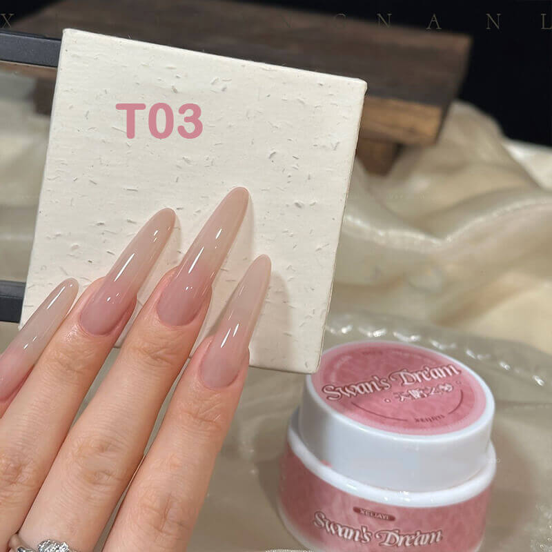 Nude Gel Polish – Soft Natural Base Color Nail Gel