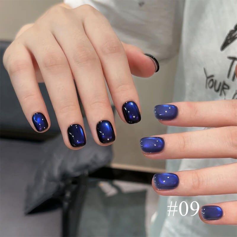 Intense Glitter Cat Eye Gel Polish – Magnetic Nail Art Gel