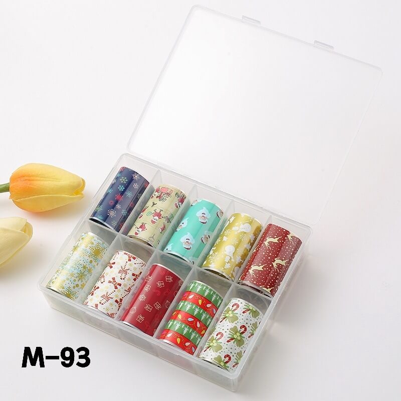 Xmas element nail foil for nail art