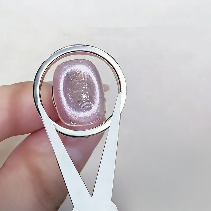 Ring Cat Eye Nail Magnet Tool – Circular Magnetic Tool for Cat Eye Gel Designs