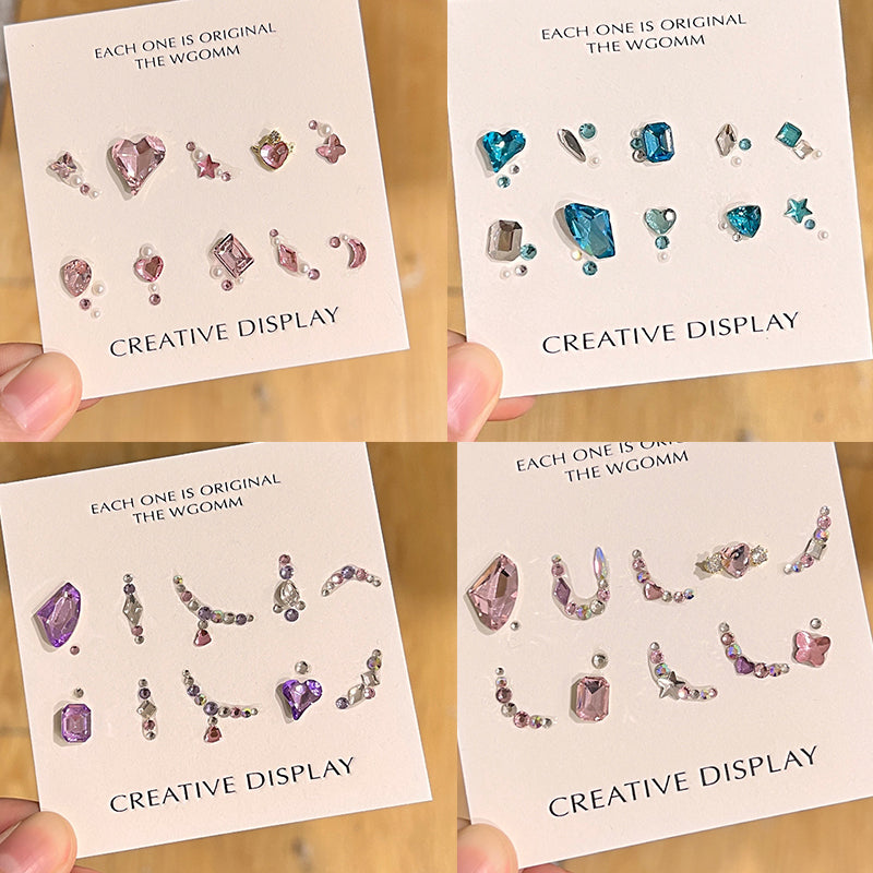 Nail DIY Designed Rhinestone Nail Gem Kit for Nail Art