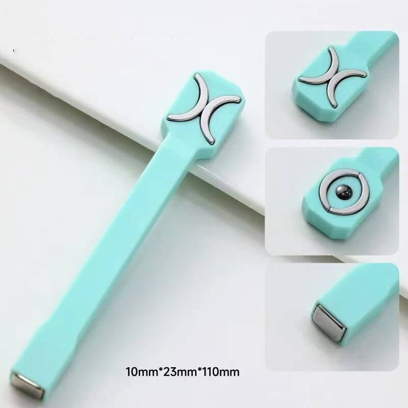 3-in-1 cat eye nail magnet tool for magnetic nail art designs green