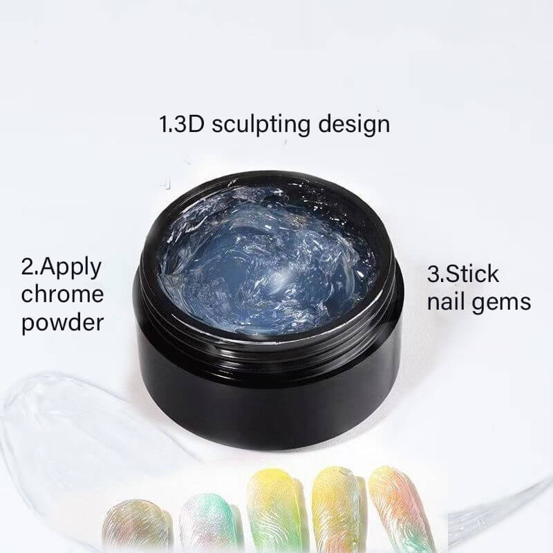 3D Sculpting Gel for Nail Art Semi Solid Modeling Gel