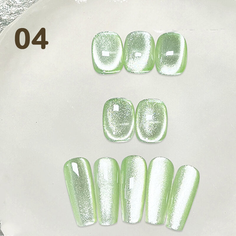 Chunky Glitter Cat Eye Gel Polish – Ultra Sparkle Magnetic Nail Gel