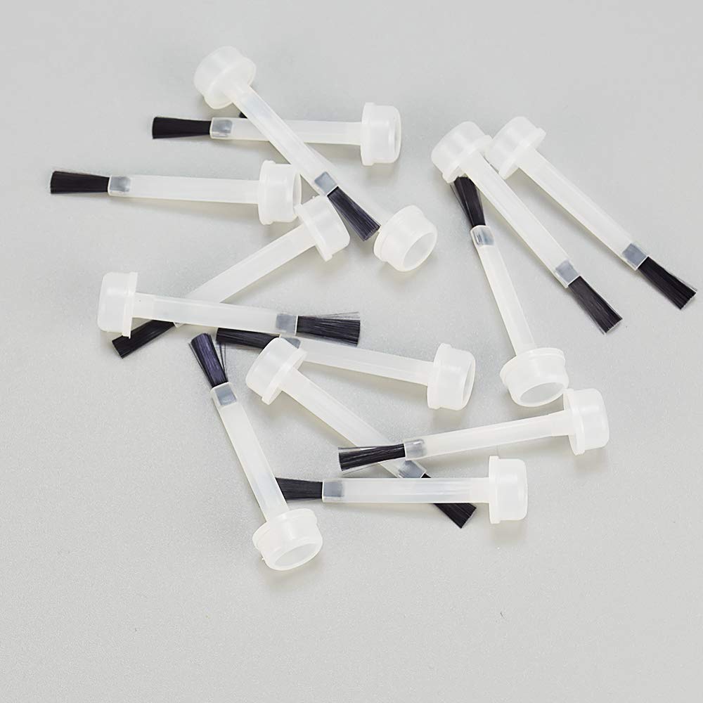 20 Pcs nail polish replacement brushes – gel liquid brushes for salon use and DIY nail care