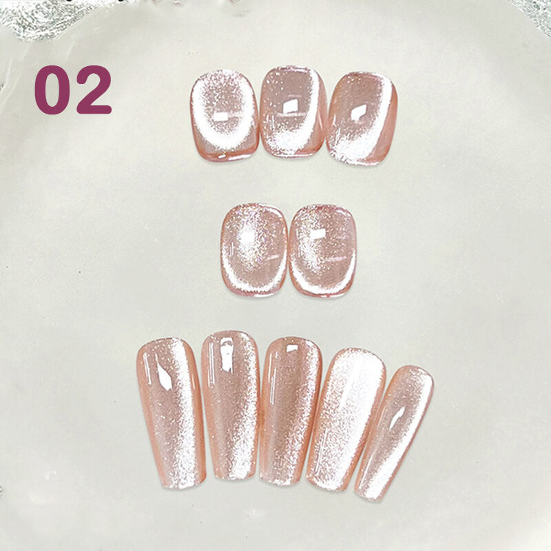 Chunky Glitter Cat Eye Gel Polish – Ultra Sparkle Magnetic Nail Gel