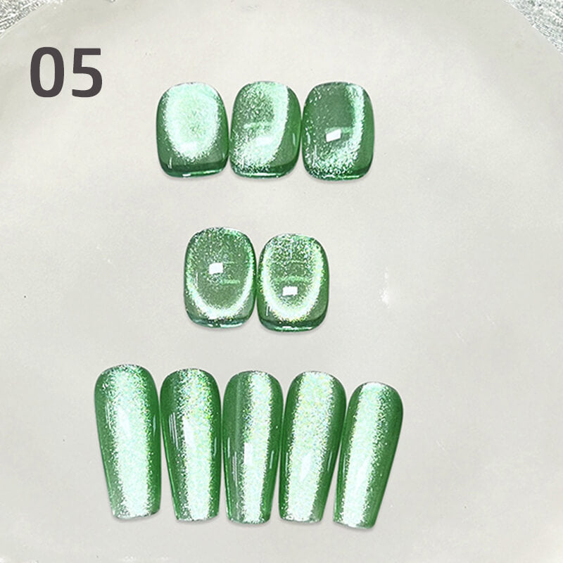 Chunky Glitter Cat Eye Gel Polish – Ultra Sparkle Magnetic Nail Gel