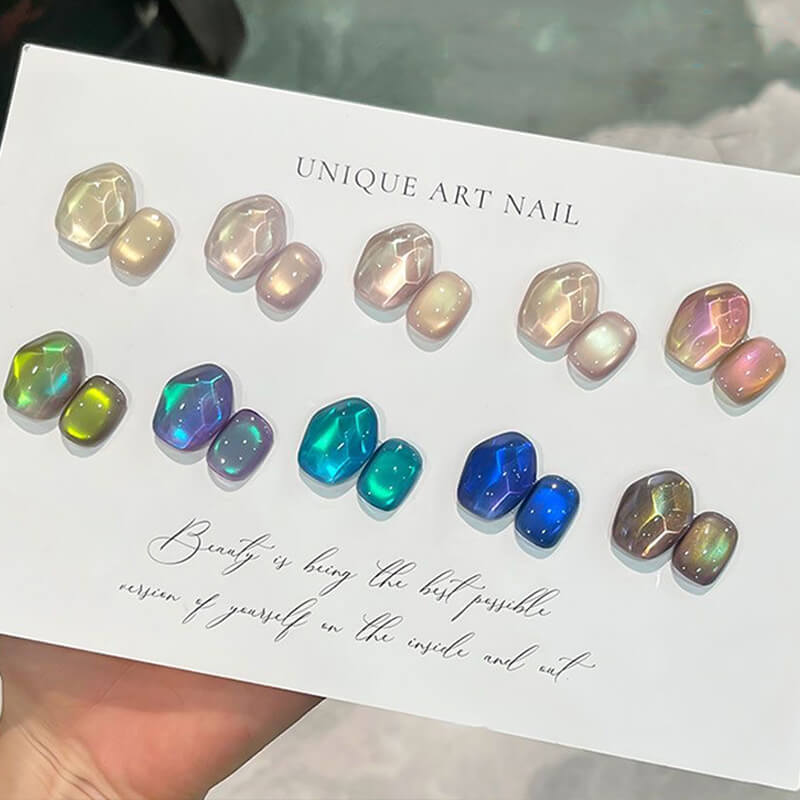 Intense Glitter Cat Eye Gel Polish – Magnetic Nail Art Gel