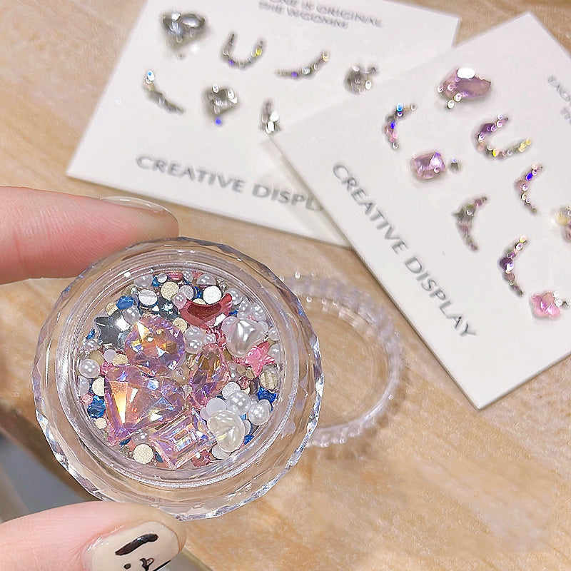 Nail DIY Designed Rhinestone Nail Gem Kit for Nail Art