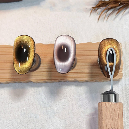 Black Hole Effect Nail Art Magnet – Magnetic Tool for Cat Eye