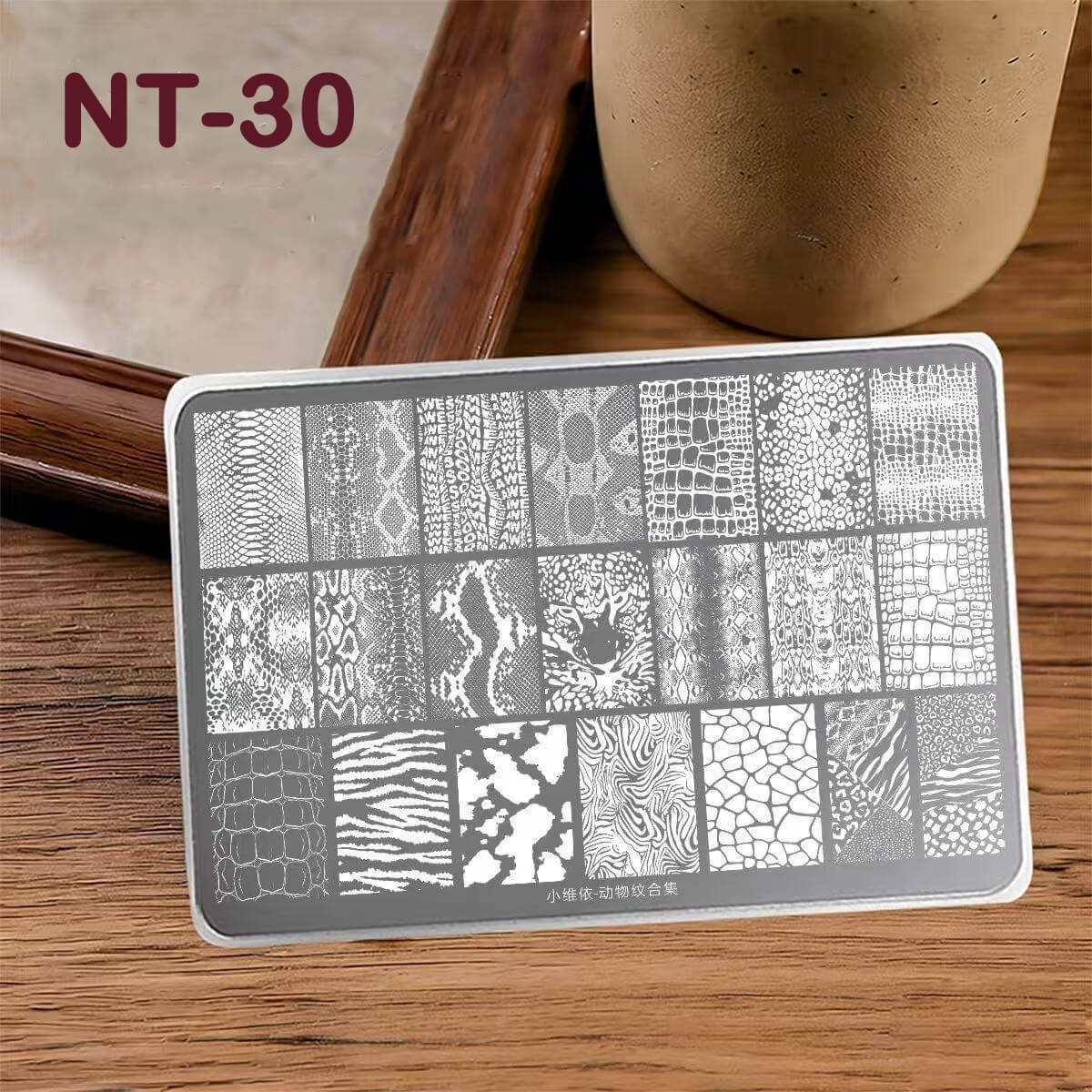 Nail Art Stamping Plate | Cartoon, Plaid, Heart & Star