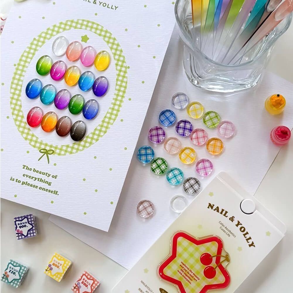 18-Color Pat Painting Gel Set