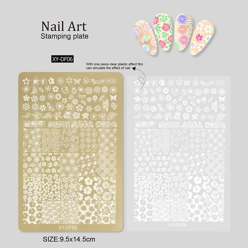 Precision liner designs for creating clean lines and borders on nails.