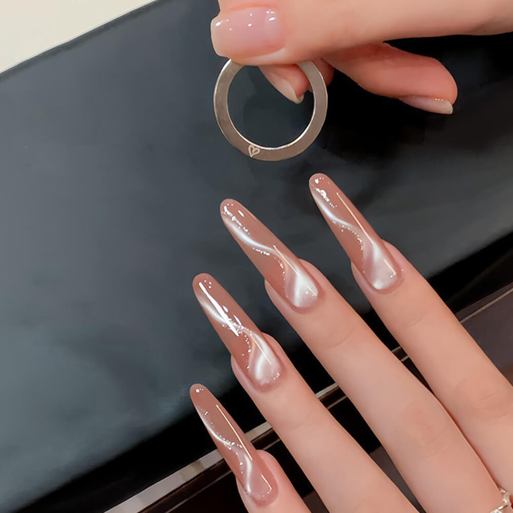 Ribbon Effect Cat Eye Nail Magnet Tool