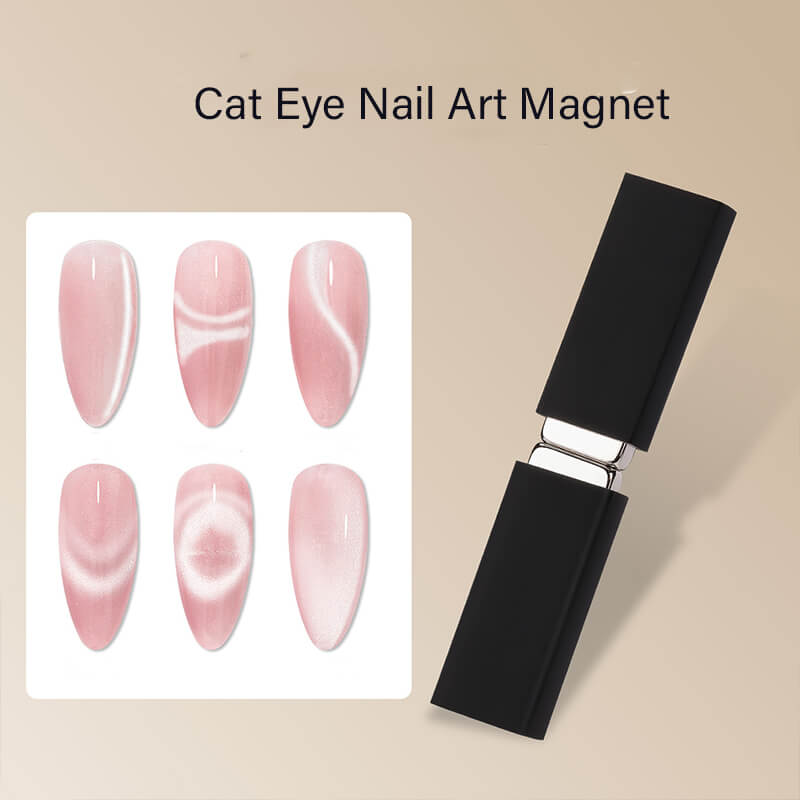 Square Cat Eye Nail Magnet Tool – Ribbon Effect Magnetic Nail Art Tool