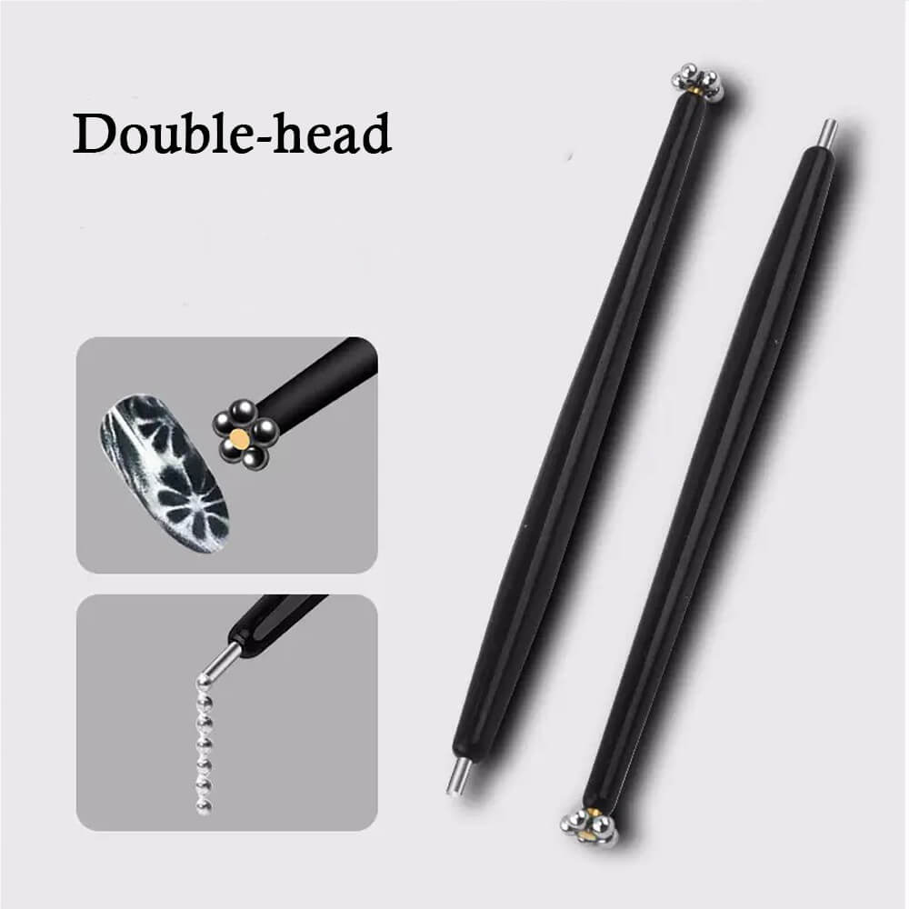 Multifunctional cat eye magnet pen with precision tip and ergonomic pen grip