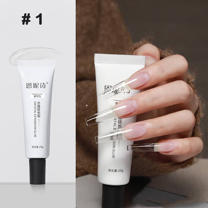  Nail extension builder gel bottle with clear gel 