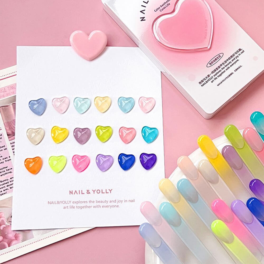 18-Color Pat Painting Gel Set