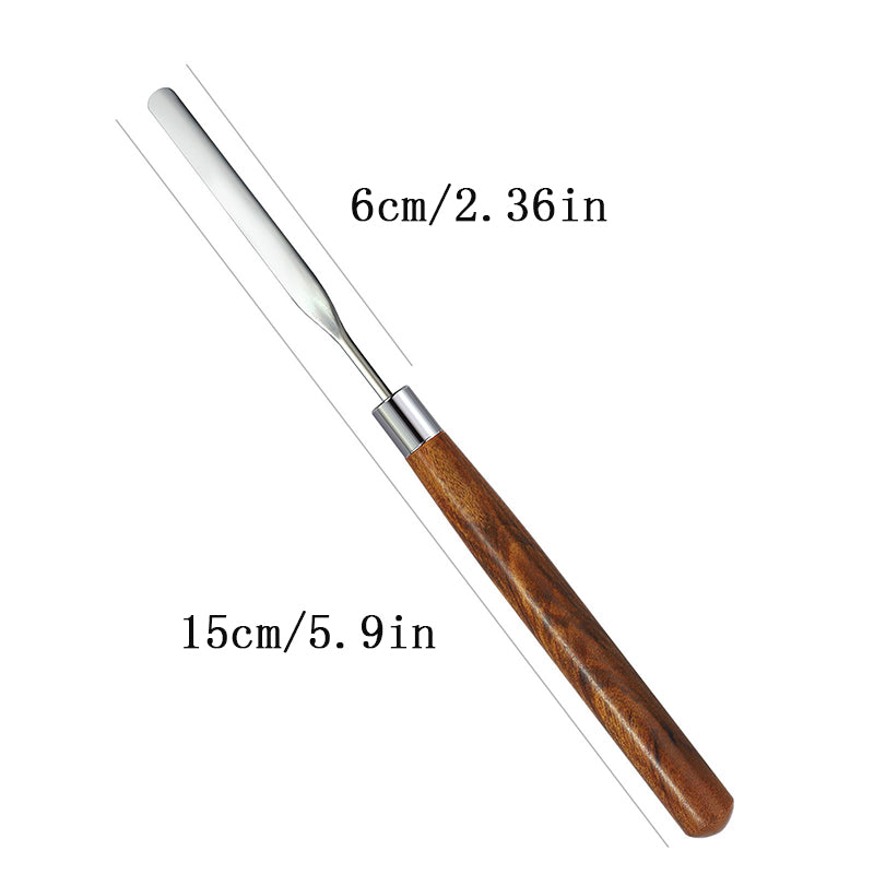 Close-up of gel picker tip for placing rhinestones and charms