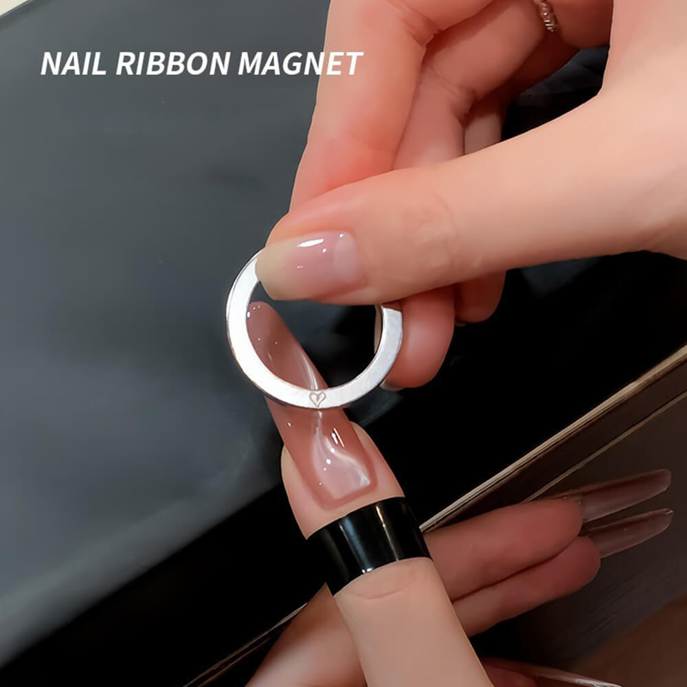 Ribbon Effect Cat Eye Nail Magnet Tool
