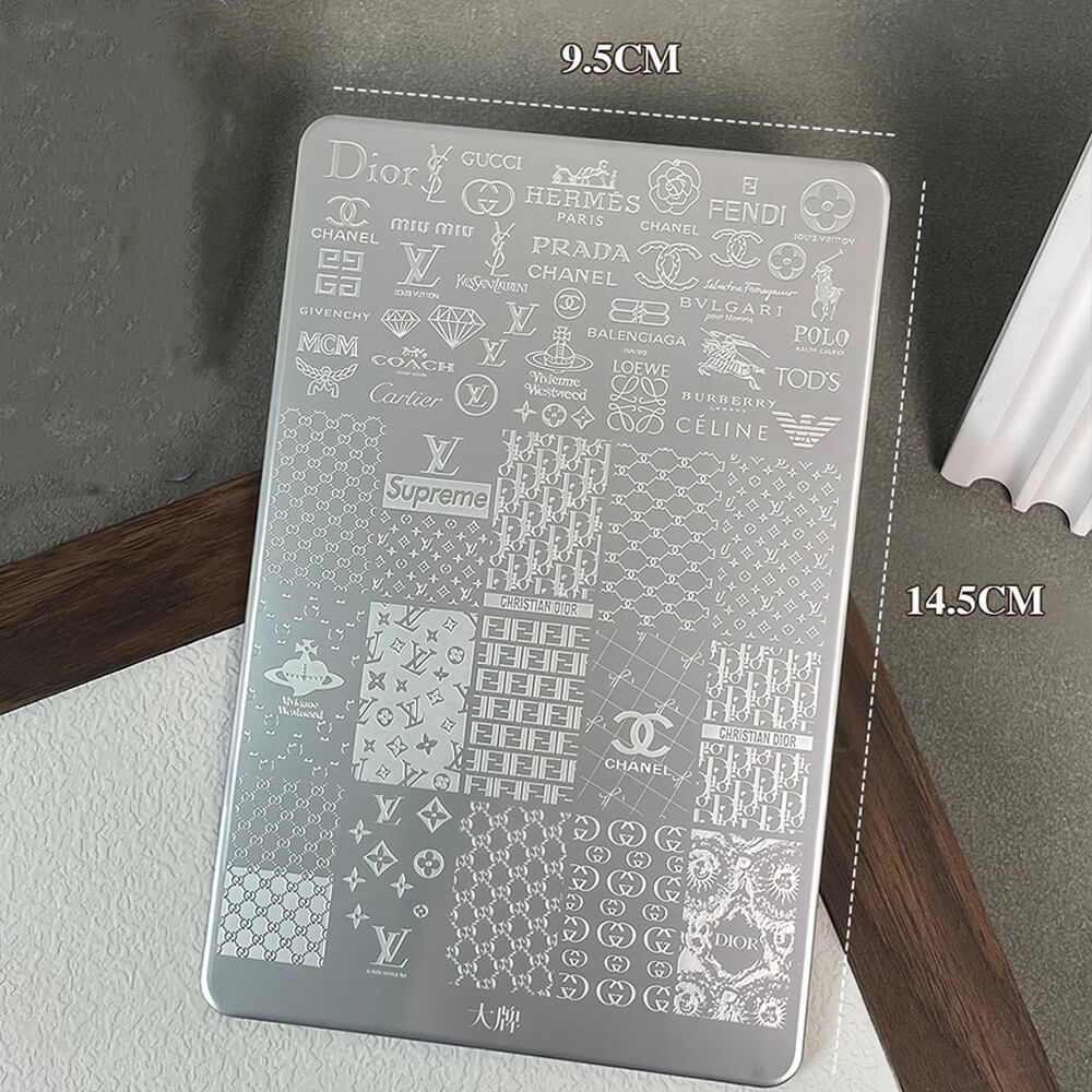 Luxury Nail Stamping Plate