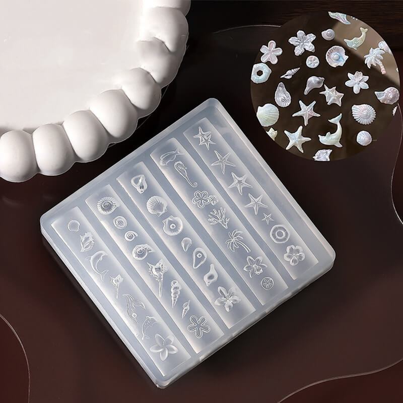 Flower Rose Bow Silicone Mold for Nail DIY Art