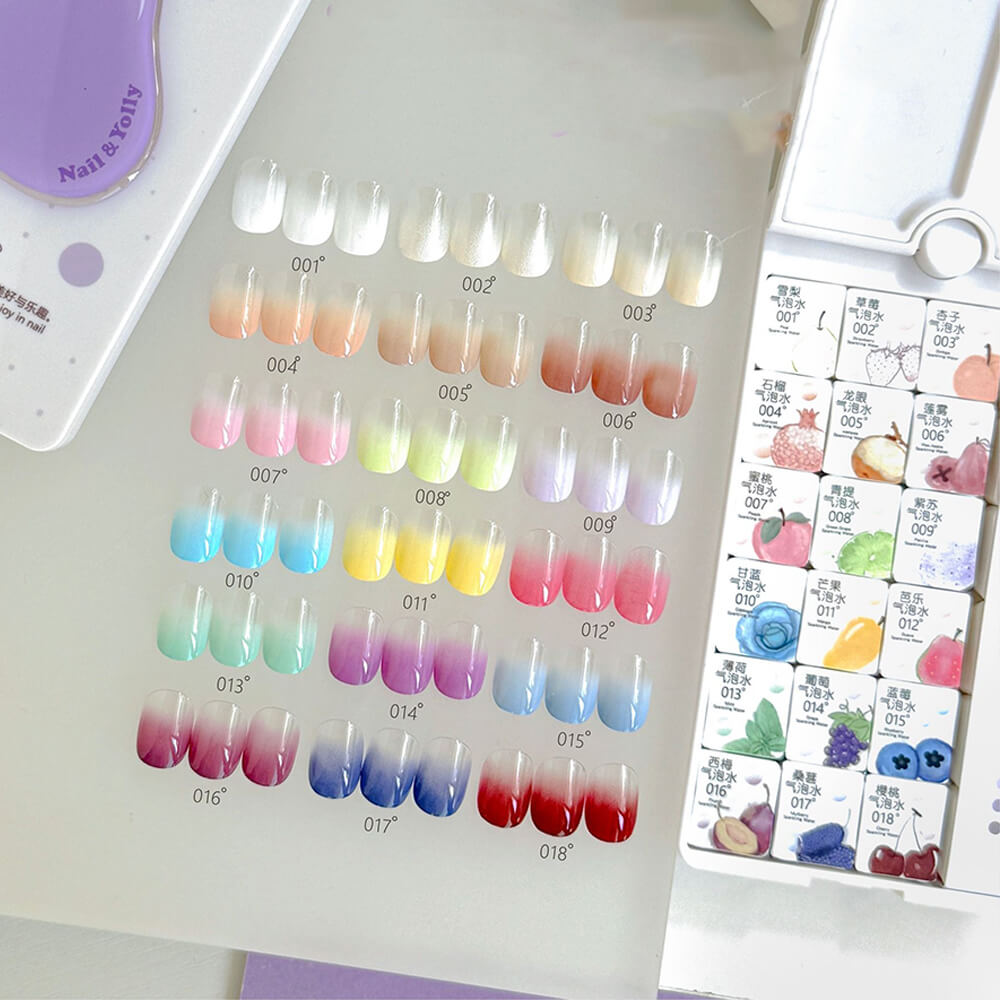 18-Color Pat Painting Gel Set