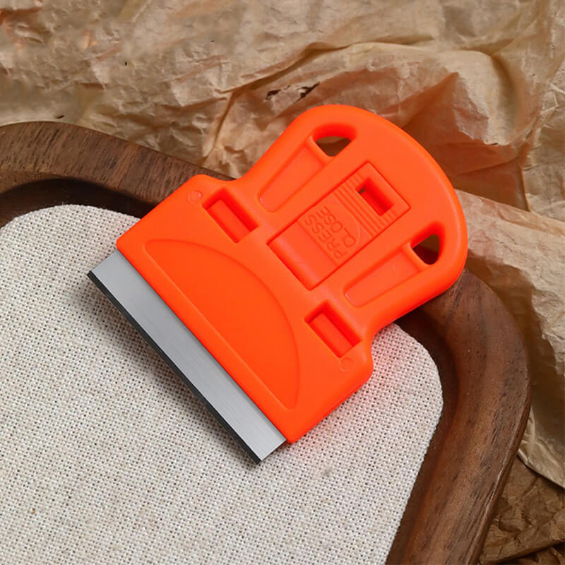 Nail Art Stamping Scraper & Spatula – Stainless Steel Engraved Plate Transfer Tool