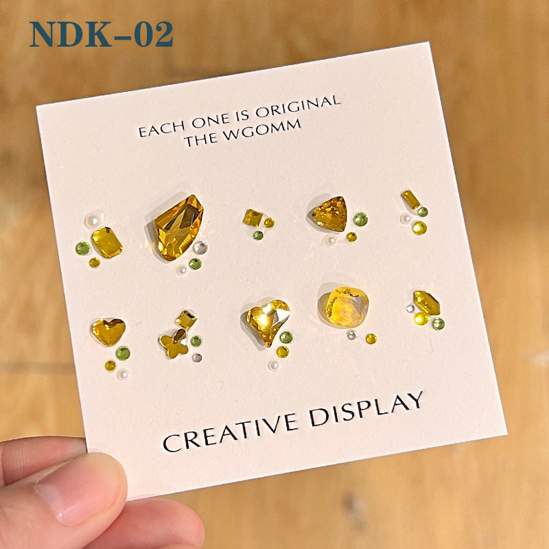 Nail DIY Designed Rhinestone Nail Gem Kit for Nail Art