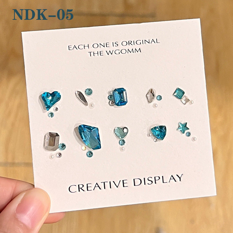 Nail DIY Designed Rhinestone Nail Gem Kit for Nail Art
