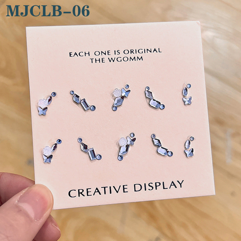 Nail Rhinestone Designed Nail Gem Nail DIY Decoration