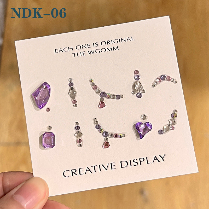 Nail DIY Designed Rhinestone Nail Gem Kit for Nail Art