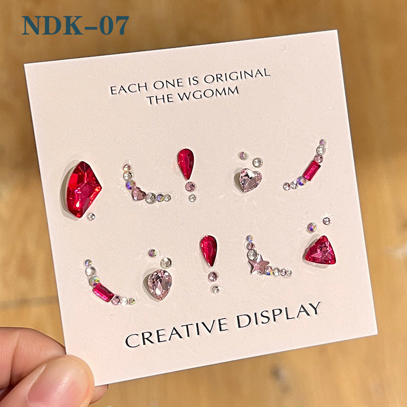 Nail DIY Designed Rhinestone Nail Gem Kit for Nail Art