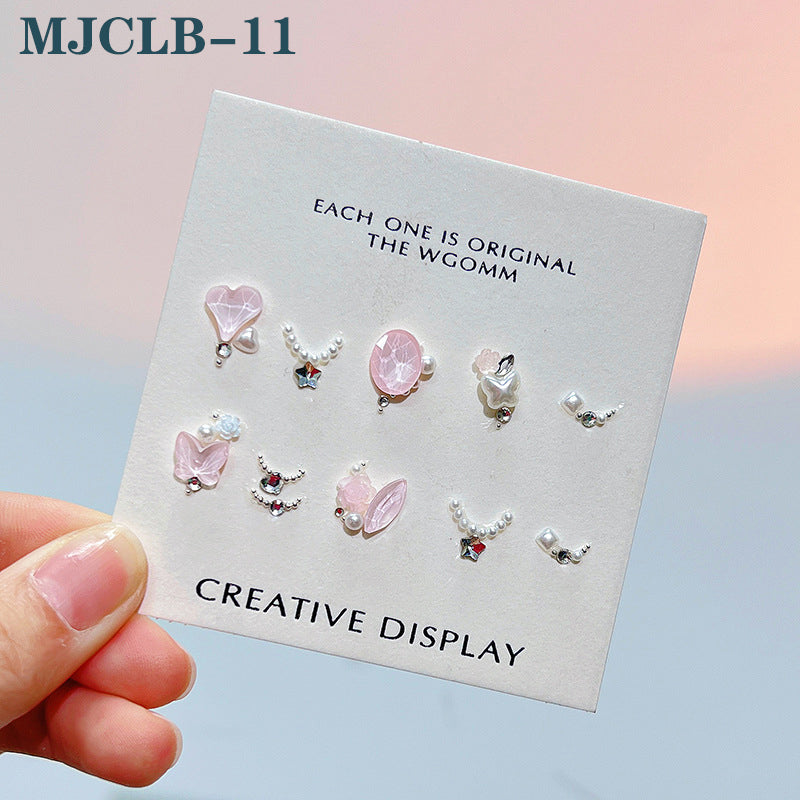 Nail Rhinestone Designed Nail Gem Nail DIY Decoration