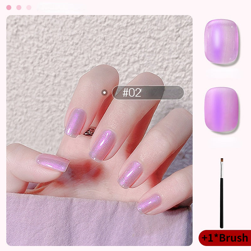 Polarized Nail Gel Polish Pearl Mermaid Nail Gel Shimmer Shell Gel