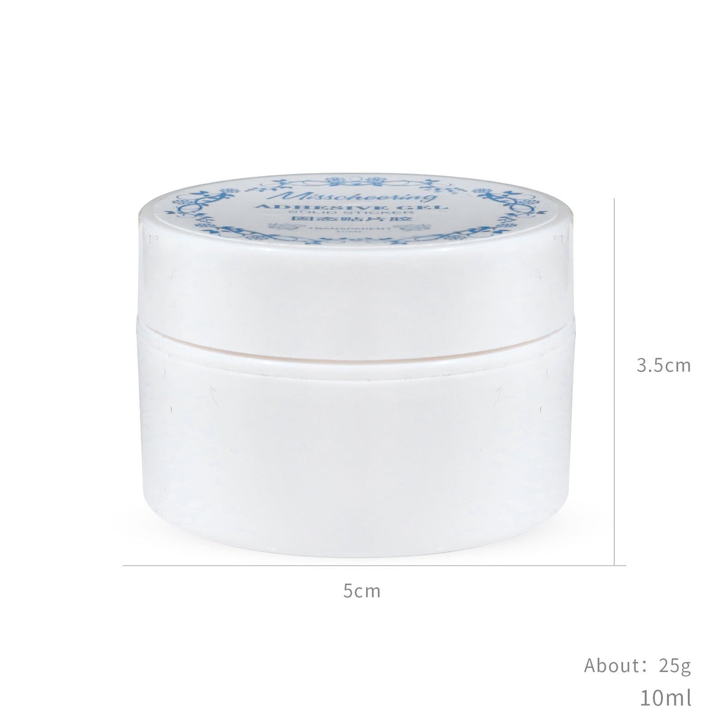 Nail Art Wipe-Off Rhinestone Glue Gel Adhesive  Glue Gel