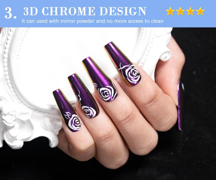 5in1 Super Diamond Glue Nail Gel Strong Adhesive for DIY