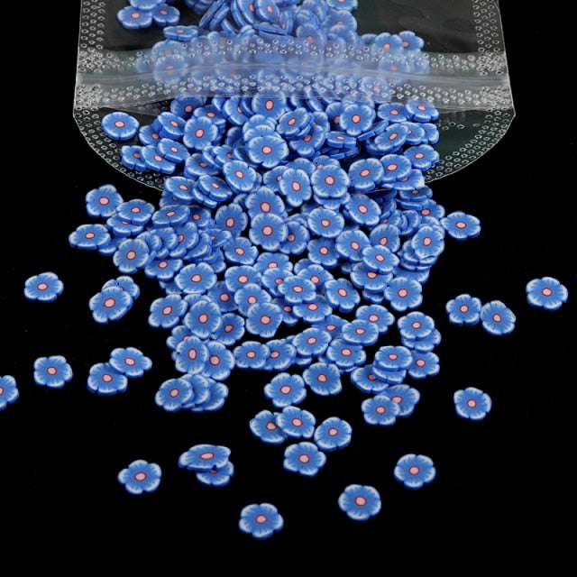 3D White Flower Nail Art Charm Decoration Decals Nail Art Gem